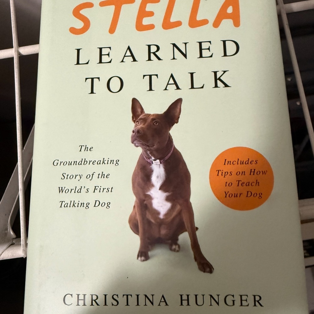 Stella Learned to Talk Book